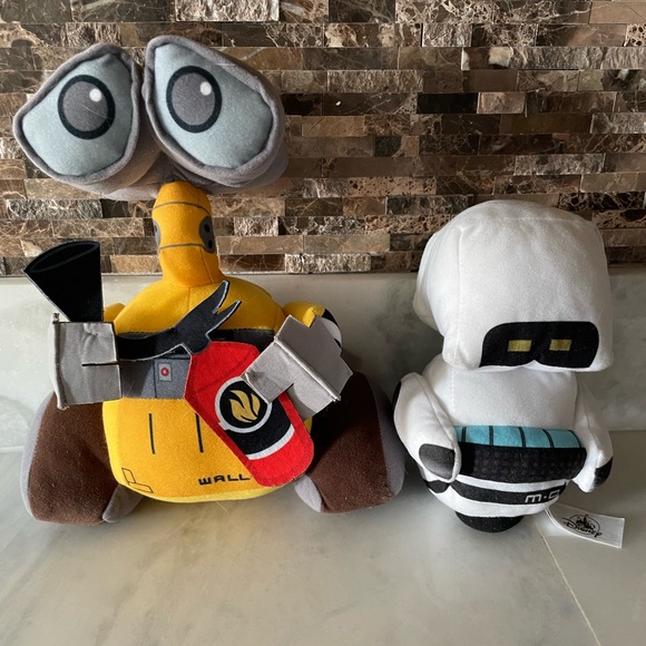 Disney Toys Official Disney Pixar Wallemo Walle Plush Robot Bundle
